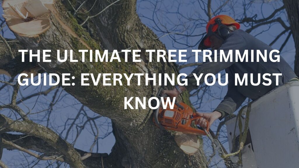 ULTIMATE TREE TRIMMING GUIDE